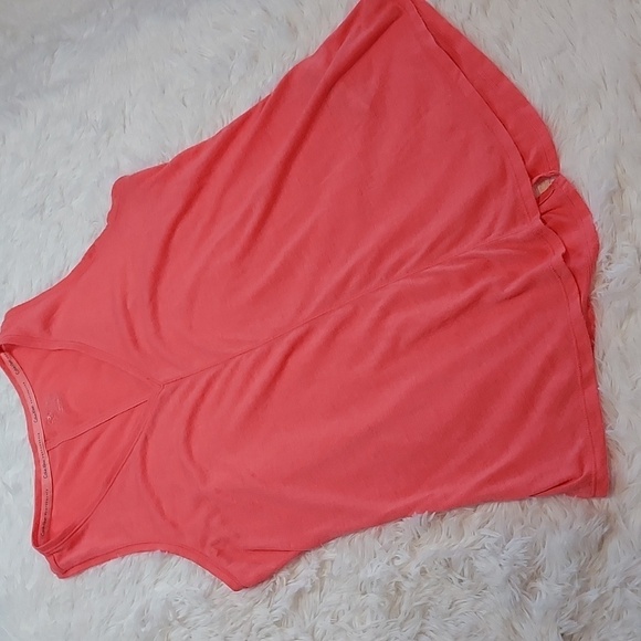CALVIN Klein Performance Wick racer back tank top with back slit, size small - Picture 1 of 5
